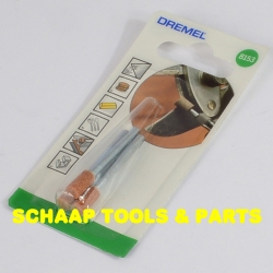 Slijpen Stiftsteen aluminiumoxide cilinder  4,8mm per 3 verpakt | 8153